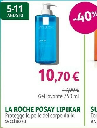 Lloyds Farmacia La roche-posay Lipikar offerta