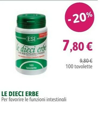 Lloyds Farmacia Esi Le Dieci Erbe offerta