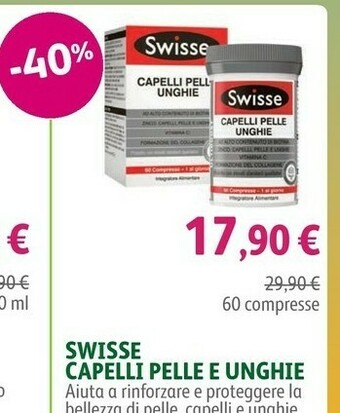Lloyds Farmacia Swisse Capelli Pelle Unghie offerta