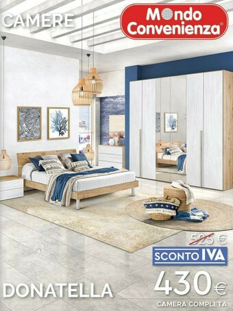 Mondo Convenienza Mondo Convenienza Camere Donatella offerta