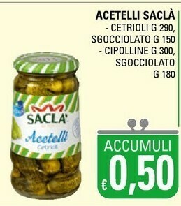 Basko Sacla Aceelli Cetrioli offerta