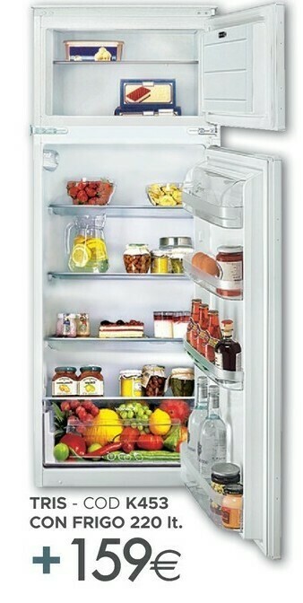 Mondo Convenienza Tris - Cod K453 Con Frigo 220 It offerta