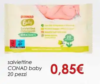 Conad Baby Salviettine 20 Pezzi