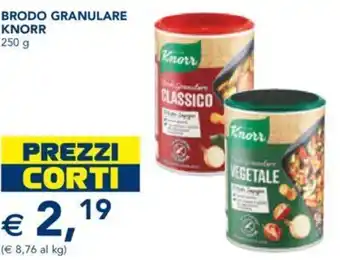 Esselunga Knorr Brodo Granulare 250 g offerta