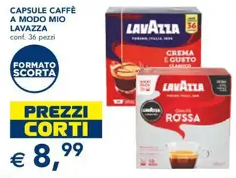 Esselunga Lavazza A Modo Mio Capsule Caffè Conf. 36 pezzi offerta