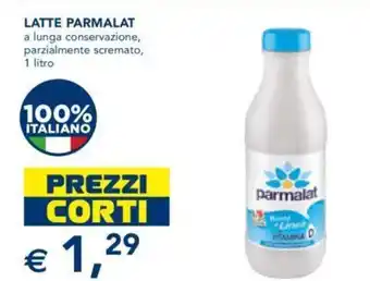 Esselunga Parmalat Latte A Lunga Conservazione, Parzialmente Scremato, 1 Litro offerta
