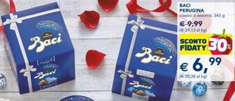 Esselunga Baci Perugina Classici o Assortiti 343 g offerta