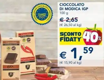 Esselunga Cioccolato di Modica IGP 100 g offerta