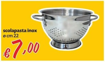 Scolapasta Inox