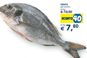 Esselunga Orata già pulita offerta
