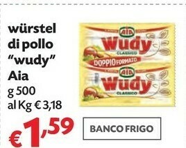 Pam Aia Wurstel Di Pollo Classico offerta