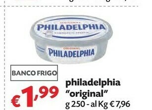 Pam Mondelez - Philadelphia Classico 250 G(ml) offerta