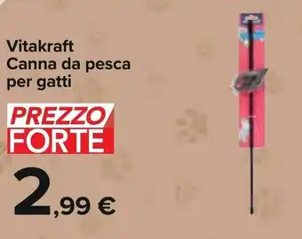 Carrefour Vitakraft Canna da pesca per gatti offerta