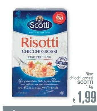 Unes Scotti Riso - Risotti Chicchi Grossi 1000 G(ml) offerta