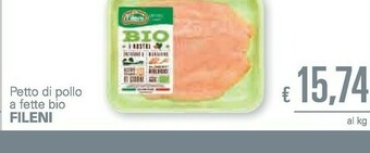 Unes Fileni Petto Di Pollo A Fette Biologico offerta