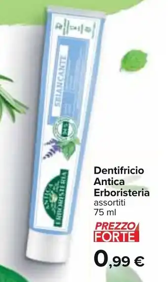 Antica Erboristeria Dentifricio 75 ml