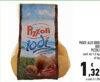 Conad Pizzoli Patate Iodì 1500 G(ml) offerta