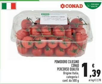 Conad Conad - Pomodoro Ciliegino 500 G(ml) offerta