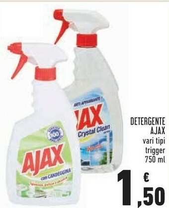 Conad City Ajax Detergente offerta