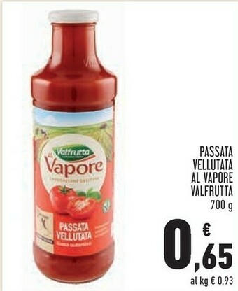 Conad City Valfrutta Passata Vellutata 700 G(ml) offerta