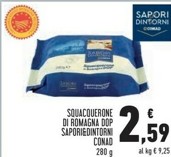 Conad City Conad Sapori&dintorni Squacquerone Di Romagna Dop offerta