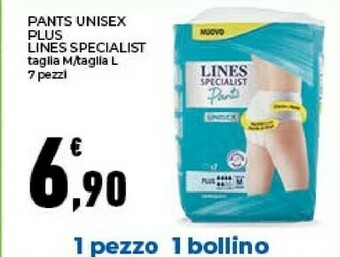 Conad City Lines Pants Unisex Plus Specialist offerta