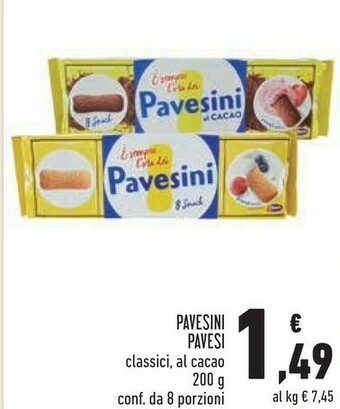 Conad City Pavesi Pavesini Al Cacao 200 G(ml) offerta