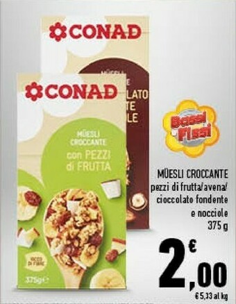 Conad City Muesli Croccante offerta