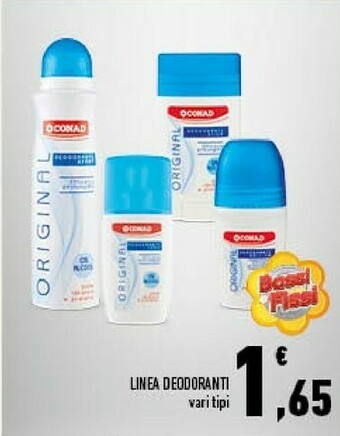 Conad City Linea Deodoranti offerta