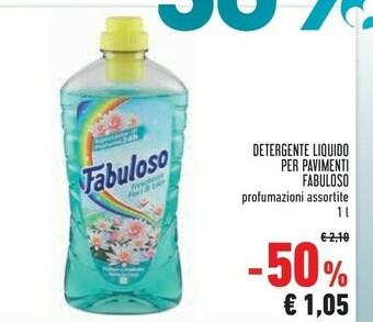 Conad Fabuloso Detergente Liquido Per Pavimenti offerta