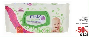 Conad Fria Salviette Baby Sensation offerta
