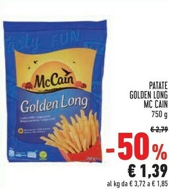 Conad Mccain Golden Long 750 G(ml) offerta