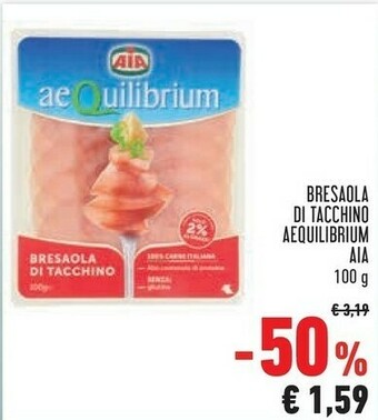 Conad Aia Bresaola Di Tacchino 100 G(ml) offerta