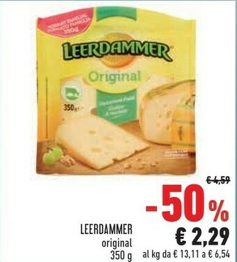 Conad Leerdammer Original 350 G(ml) offerta