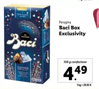 Lidl Perugina Baci Box Exclusivity 150 g confezione offerta