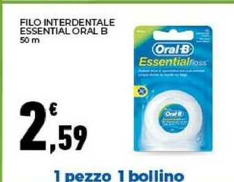 Conad Oral b Filo Interdentale Essential offerta
