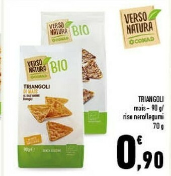 Conad Conad - Triangoli Ai Legumi 70 G(ml) offerta
