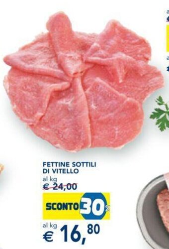 Esselunga Fettine Sottili di Vitello offerta
