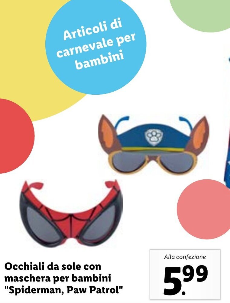 Occhiali Da Sole Spiderman Per Bambini - Protezione UV400, Filtro 3, Marvel - Foto 5