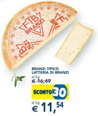 Branzi Tipico Latteria di Branzi