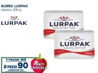 Esselunga Lurpak Burro classico 200 g 2 pezzi offerta
