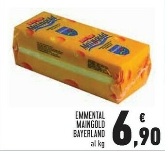 Conad Bayerland Emmental Maingold offerta