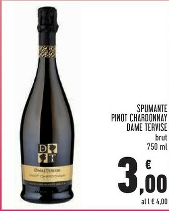 Conad Dame Tervise Spumante Pinot Chardonnay offerta