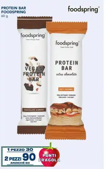 Protein Bar Foodspring 60 g 2 pezzi