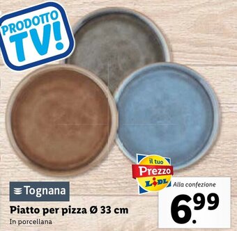 Lidl Tognana Piatto per pizza Ø 33 cm offerta