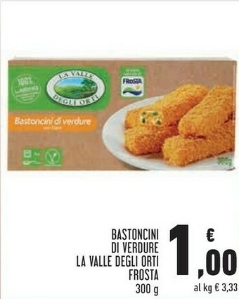 Conad La Valle Degli Orti - Bastoncini Di Verdure 300 G(ml) offerta