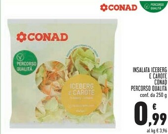 Conad Conad - Iceberg E Carote 250 G(ml) offerta