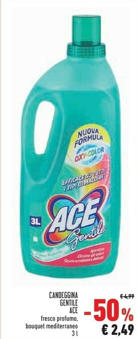 Conad Ace Candeggina Gentile offerta