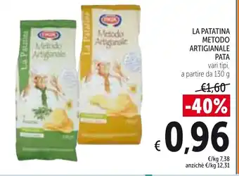 Spazio Conad Pata La Patatina Metodo Artigianale 130g offerta