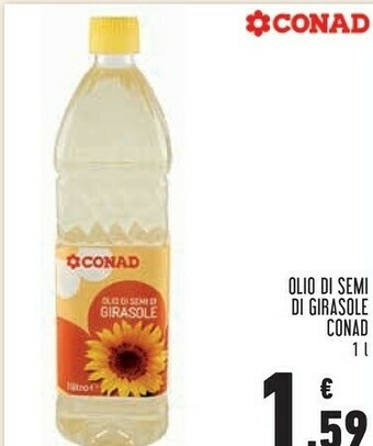 Conad Conad Olio Si Semi Di Girasole offerta